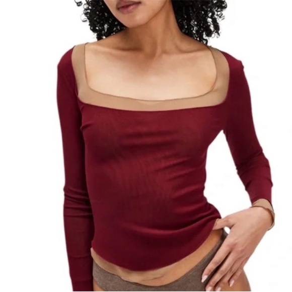 Free People Tops - 7085. Free People Double Take Long Sleeve